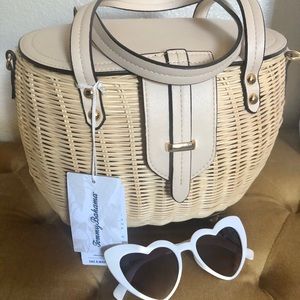Rattan Handbag / Purse by Tommy Bahama